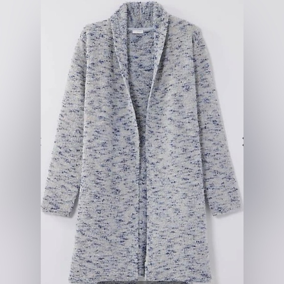 Pure‎ Jill Melange Space-Dyed Long Cardi NWT